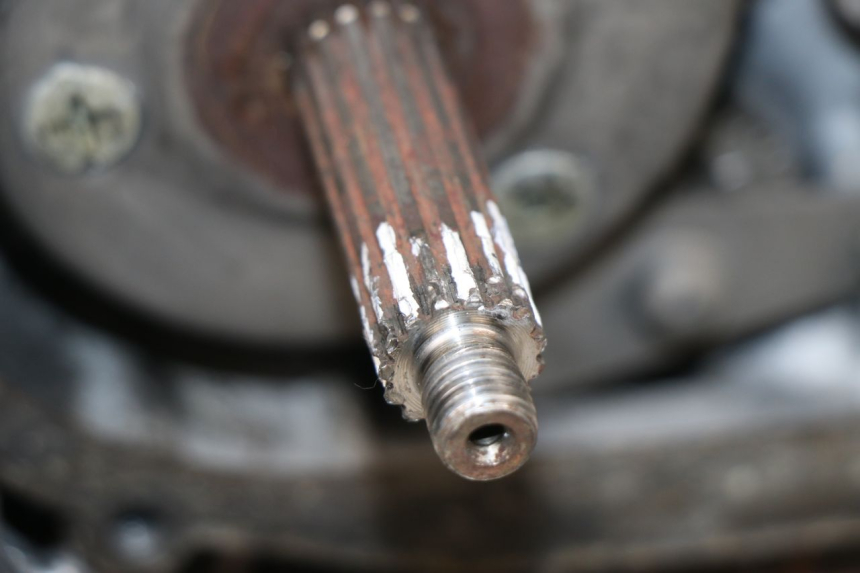 photo de MOTOR MBK ACTIVE 80 (1991 - 1995) - Zoom estado de uso