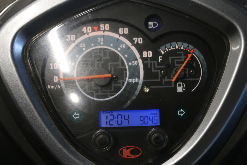 photo de MOTOR KYMCO AGILITY CITY 2T 50 (2008 - 2016) - Zoom estado de uso