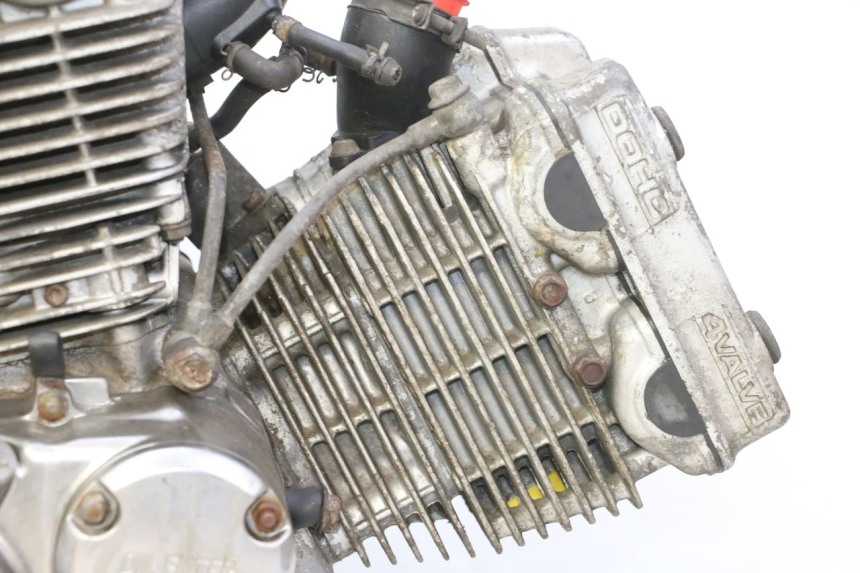 photo de MOTOR HYOSUNG GV AQUILA 125 (2000 - 2009) - Zoom sobre los componentes