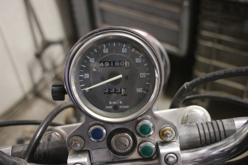 photo de MOTOR HONDA CA REBEL 125 (1995 - 2001) - Enfoque en la estructura