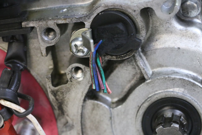 photo de MOTOR CCR DIRT BIKE 110 - Inspección visual detallada