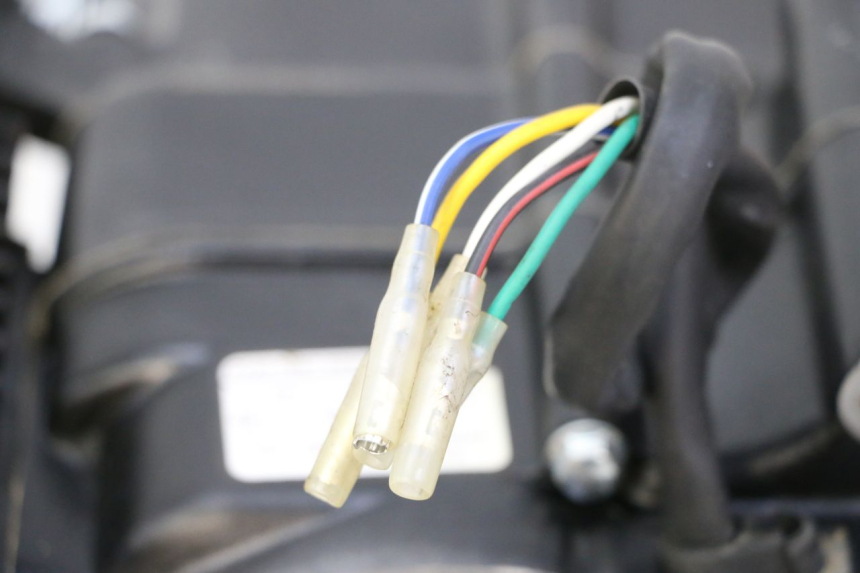 photo de MOTOR LONCIN DIRT BIKE 125 - Zoom sobre los componentes