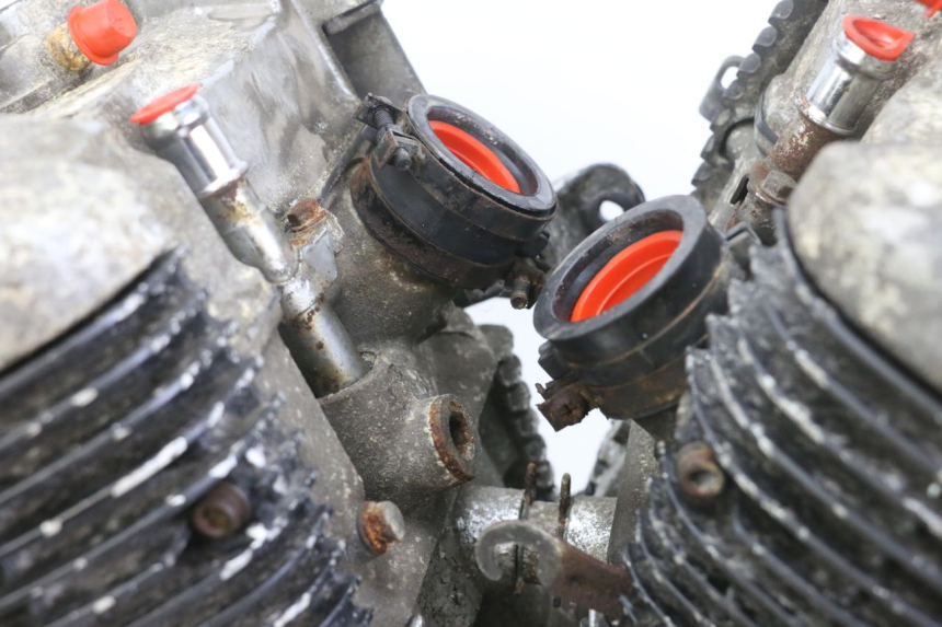 photo de MOTOR HONDA VT C2 SHADOW 750 (1997 - 2001) - Primer plano técnico