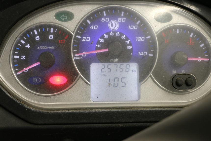 photo de MOTOR SYM JOYRIDE EVO 125 (2009 - 2016) - Enfoque en la estructura