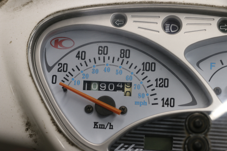 photo de MOTOR KYMCO LIKE 125 (2009 - 2016) - Ángulo de visión alternativo