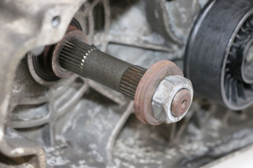 photo de MOTOR PIAGGIO MP3 500 (2011 - 2015) - Zoom sobre los componentes
