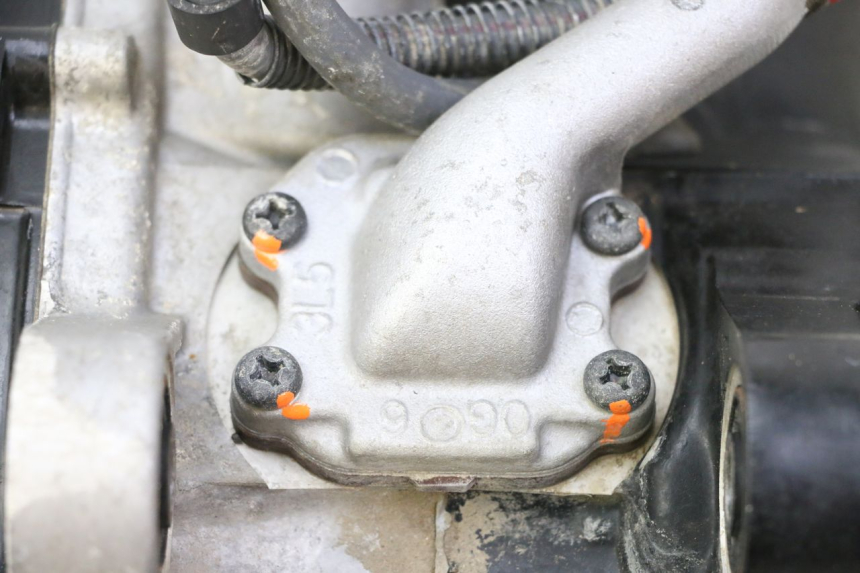 photo de MOTOR YAMAHA PW 50 (1984 - 2025) - Zoom sobre los componentes