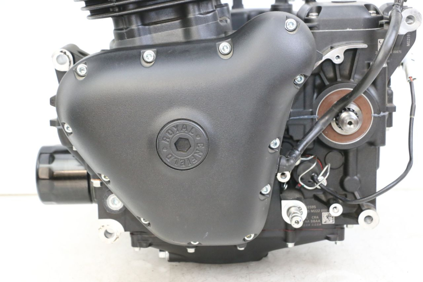 photo de MOTOR ROYAL ENFIELD CONTINENTAL GT 650 (2019 - 2024) - Enfoque en la estructura
