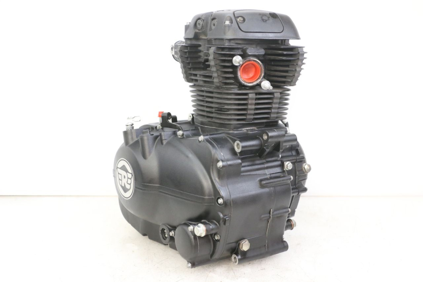 photo de MOTOR ROYAL ENFIELD HYMALAYAN 410 (2016 - 2023) - Zoom sobre los componentes