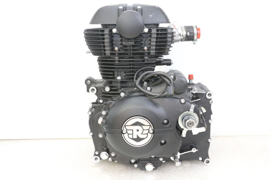 photo de MOTOR ROYAL ENFIELD SCRAM 411 (2022 - 2024) - Ángulo de visión alternativo