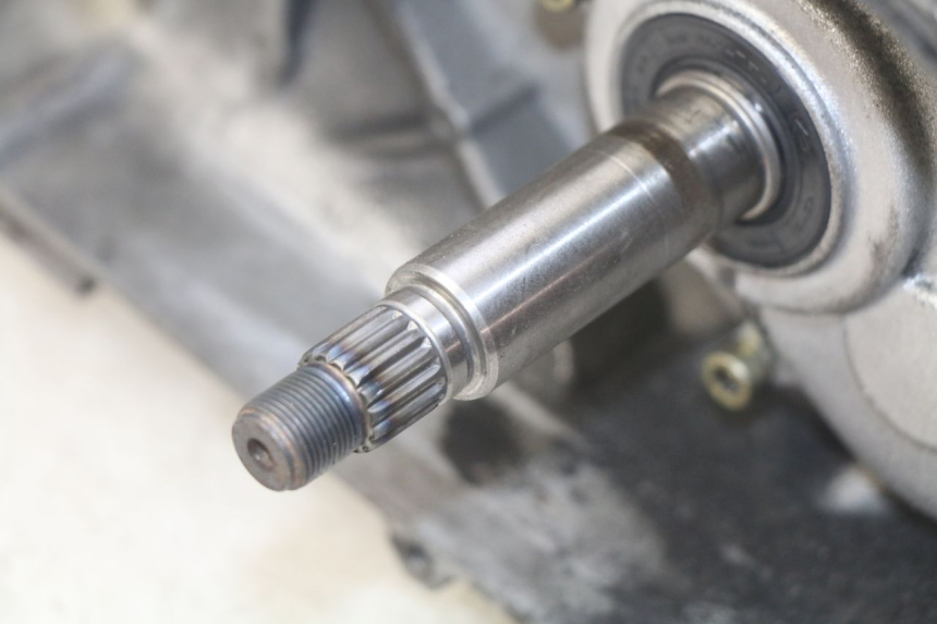 photo de MOTOR MBK SKYLINER 125 (1998 - 2001) - Estado de la superficie y material