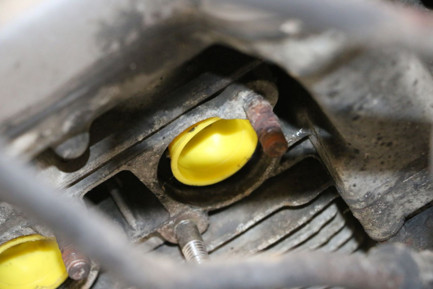 photo de MOTOR YAMAHA XJN DIVERSION 600 (2000 - 2003) - Estado de la superficie y material