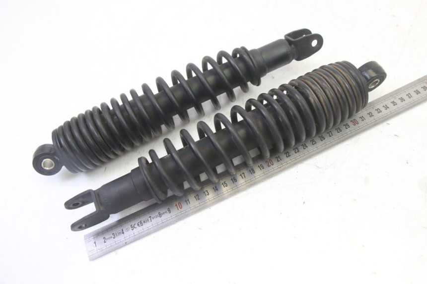 photo de PAR DE AMORTIGUADORES TRASEROS YAMAHA CYGNUS X INJECTION 125 (2007 - 2013) - Marcados y referencias originales