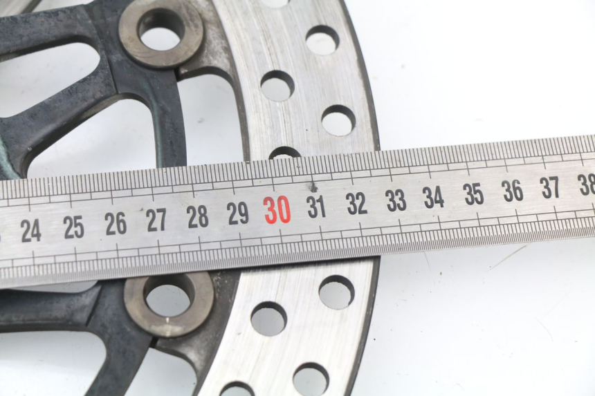 photo de PAR DISCO FRENO DELANTERO HONDA CBR 929 RR FIREBLADE 900 (2000 - 2001) - Zoom estado de uso