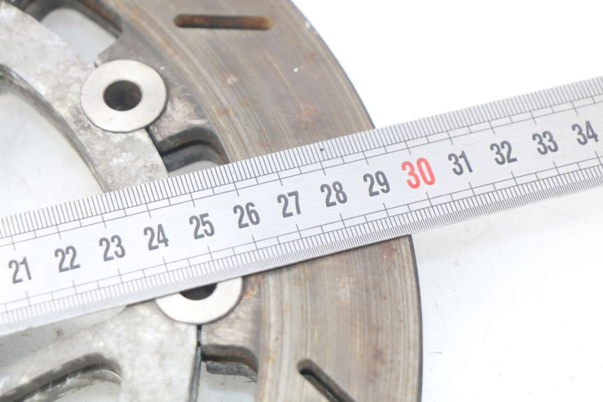 photo de PAR DE DISCOS DE FRENO DELANTEROS HONDA CBR RR FIREBLADE 900 (1992 - 1994) - Primer plano técnico