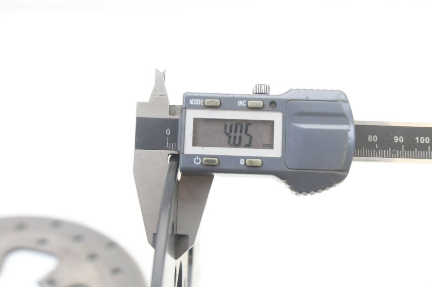 photo de PAR DE DISCOS DE FRENO DELANTEROS PIAGGIO MP3 500 (2014 - 2017) - Estado de la superficie y material