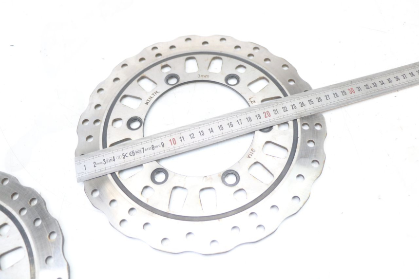 photo de PAR DISCO FRENO DELANTERO REGAL RAPTOR RAXTER 2 125 (2007 - 2015) - Zoom estado de uso