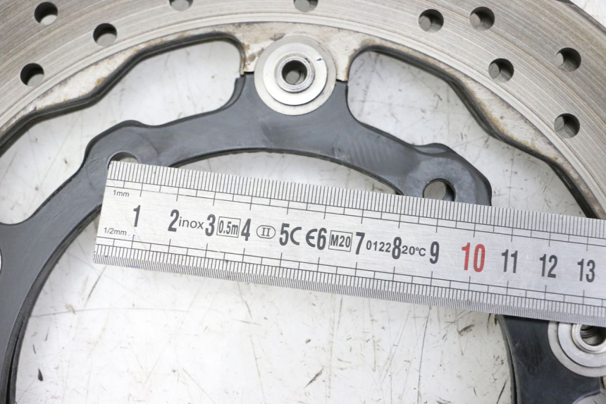 photo de PAR DISCO FRENO DELANTERO YAMAHA TRACER 7 700 (2020 - 2024) - Zoom estado de uso