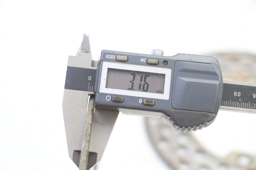 photo de PAR DISCO FRENO DELANTERO YAMAHA YFM BRUIN 350 (2003 - 2009) - Estado de la superficie y material