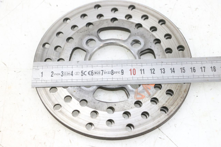 photo de PAR DISCO FRENO DELANTERO YAMAHA YFM R RAPTOR 250 (2008 - 2014) - Zoom estado de uso