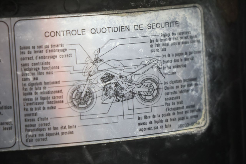 photo de PASE RUEDA TRASERO KAWASAKI ER-6 ER6 N 650 (2005 - 2009) - Detalles de los puntos de fijación