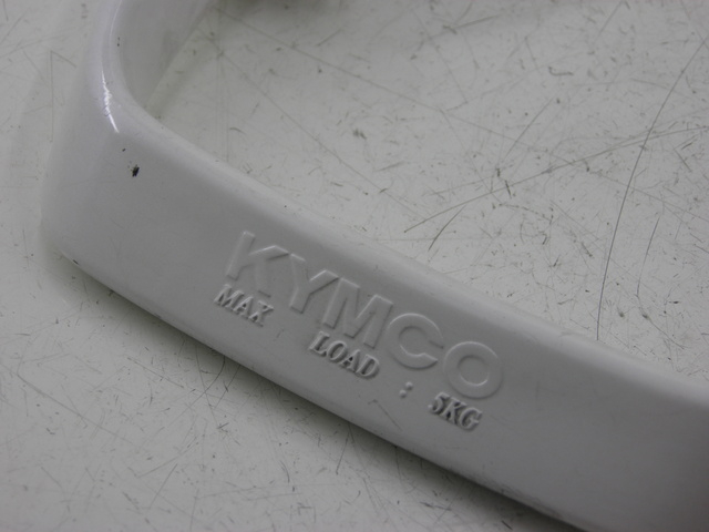 photo de ASIDERO KYMCO QUANNON NAKED 125 (2010) - Primer plano técnico