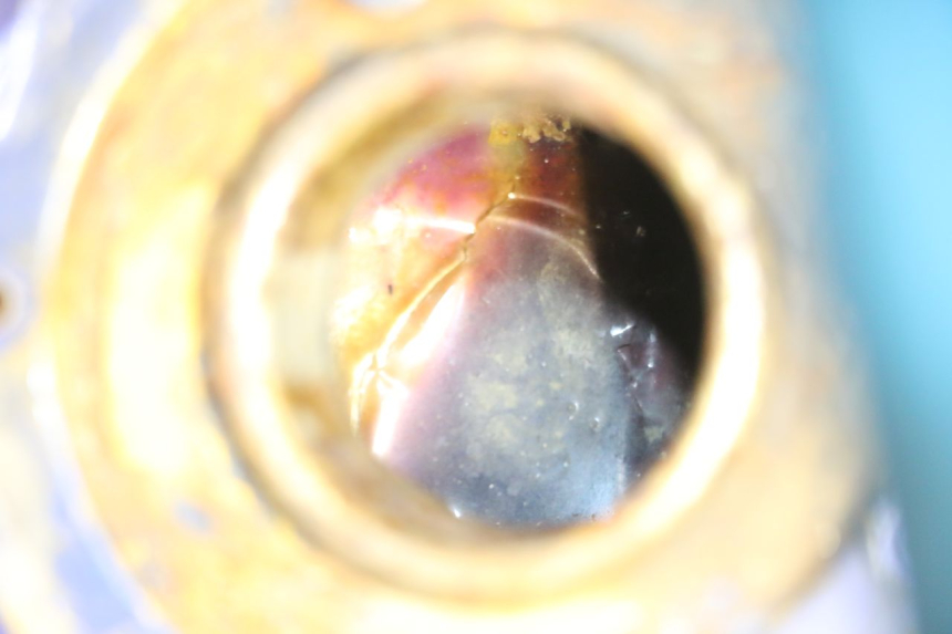 photo de DEPOSITO FUEL KAWASAKI GPX R WARBIRD 600 (1988 - 1993) - Inspección visual detallada