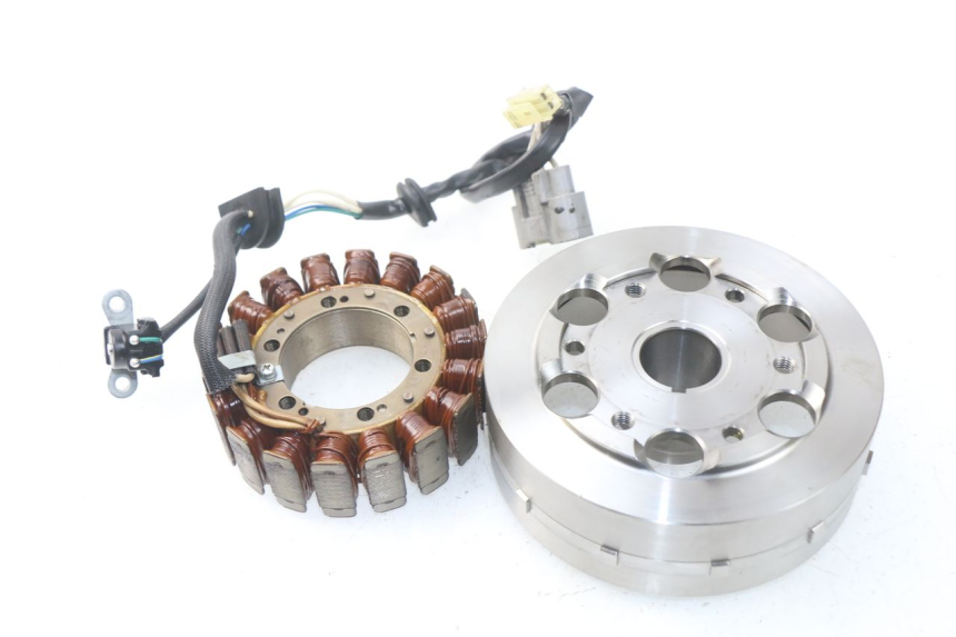 photo de ESTATOR YAMAHA TDM ABS 900 (2002 - 2014) - Detalles de los puntos de fijación