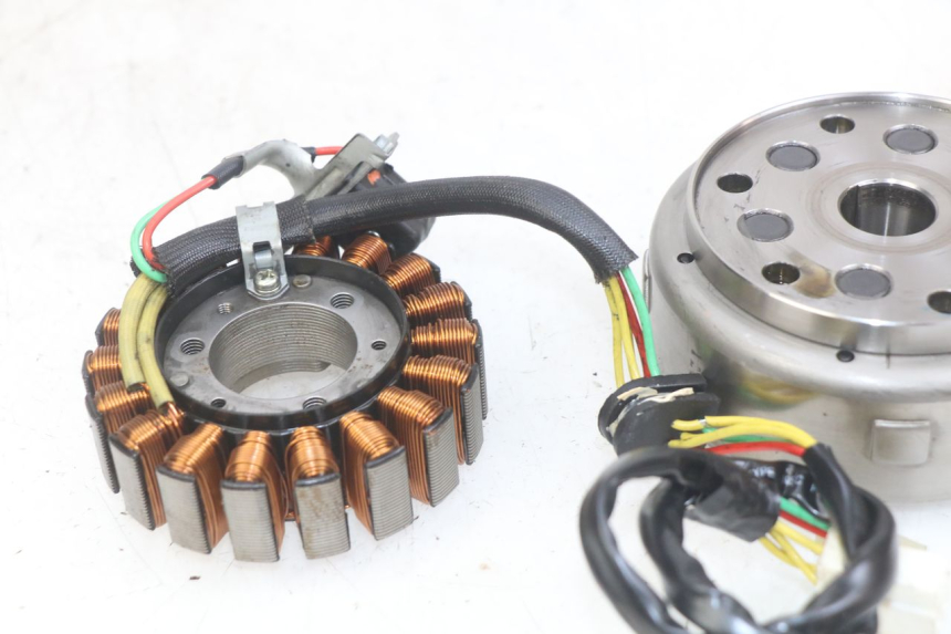 photo de ROTOR ESTATOR DAELIM VJ ROADWIN FI 125 (2008 - 2017) - Primer plano técnico