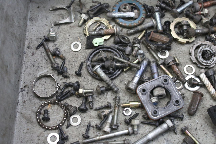 photo de BOLSA DE TORNILLERÍA TORNILLO PEUGEOT CITYSTAR 50 (2013 - 2017) - Zoom estado de uso