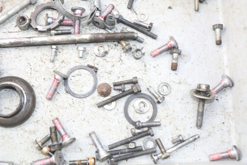 photo de BOLSA DE TORNILLERÍA TORNILLO PEUGEOT LUDIX 50 (2005 - 2007) - Zoom estado de uso