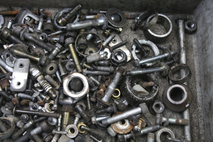 photo de BOLSA DE TORNILLERÍA TORNILLO PIAGGIO X8 125 (2004 - 2007) - Zoom estado de uso