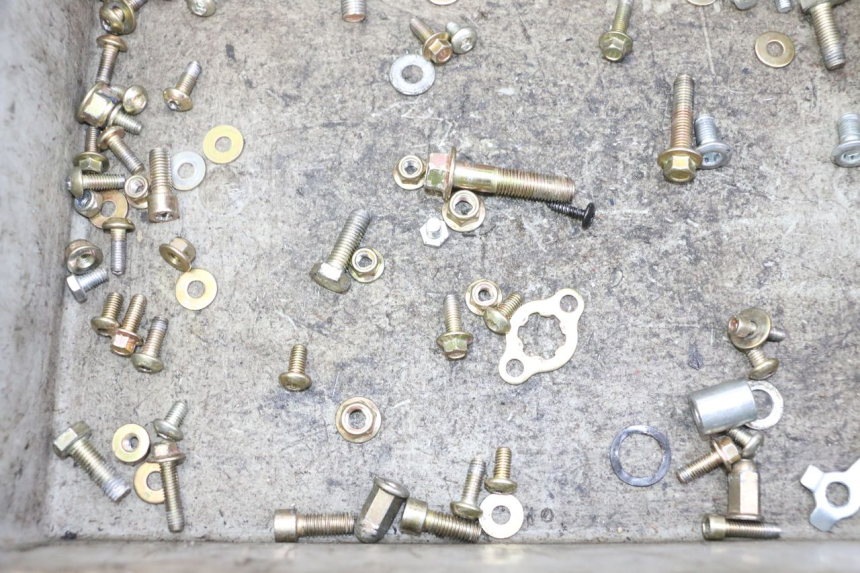 photo de BOLSA DE TORNILLERÍA TORNILLO APOLLO RFZ 125 - Zoom estado de uso