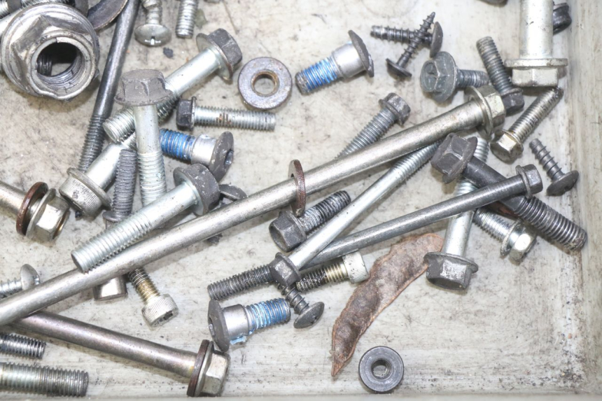 photo de BOLSA DE TORNILLERÍA TORNILLO SUZUKI SIXTEEN 125 (2008 - 2010) - Zoom estado de uso