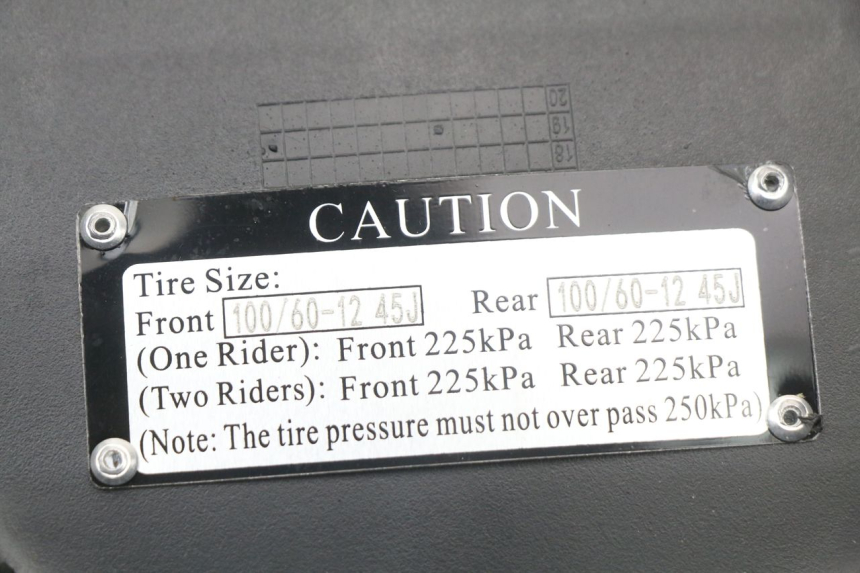 photo de ASIENTO JM MOTORS EVOLIS 4T 50 (2018 - 2022) - Detalle de la pieza