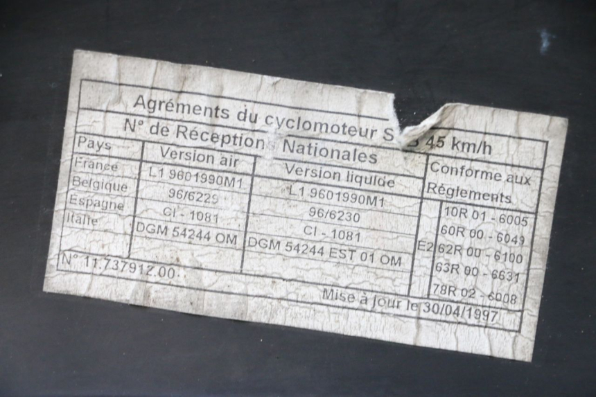 photo de ASIENTO PEUGEOT SPEEDFIGHT LC 50 (1996 - 2002) - Zoom estado de uso