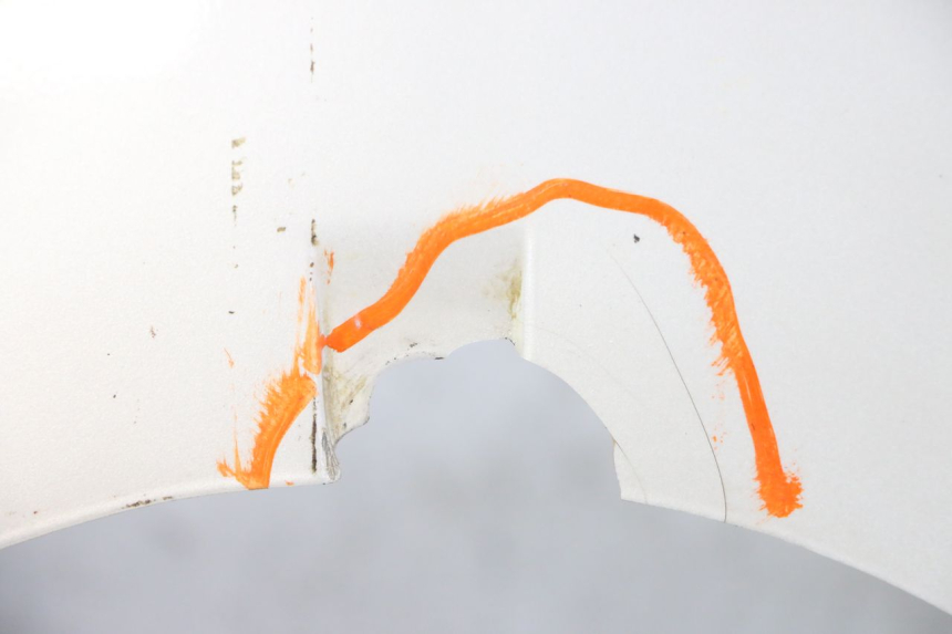 photo de CARENADO FRONTAL HONDA MTX TC02 125 (1987 - 1989) - Zoom estado de uso