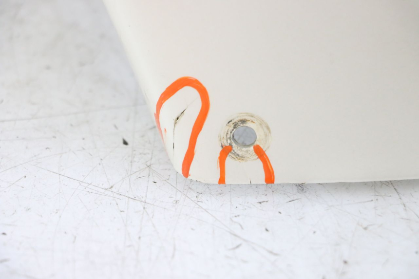 photo de CARENADO FRONTAL HONDA MTX TC02 125 (1987 - 1989) - Primer plano técnico