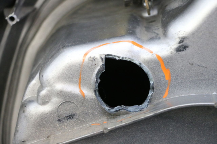 photo de MALETA DERECHA HONDA NTV DEAUVILLE 650 (2001 - 2006) - Recambio usado revisado