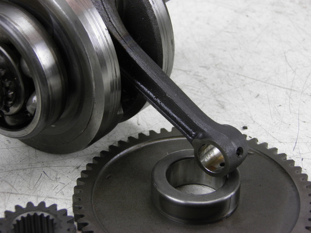 photo de CIG KYMCO QUANNON 125 (2007 - 2014) - Detalles de los puntos de fijación